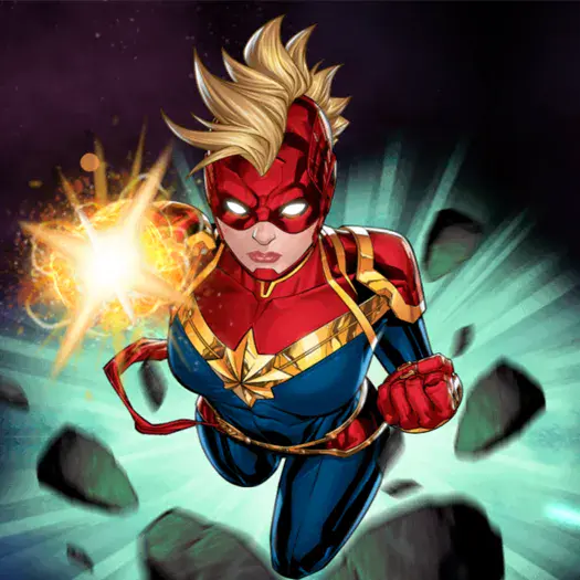 Captain Marvel Galactic Flight