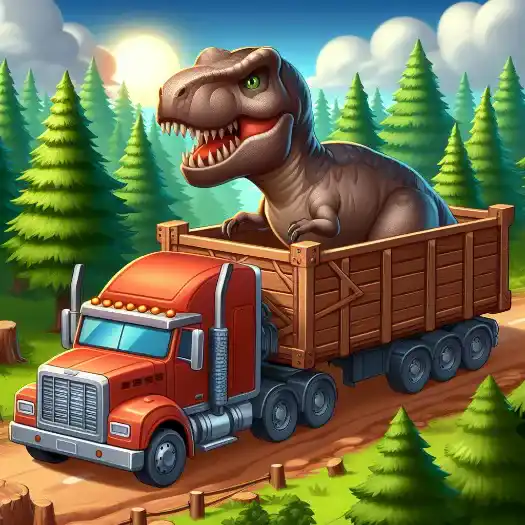 Dino Transport Truck