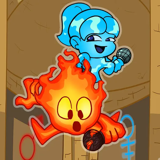 Fireboy and Watergirl by DaveyGamersLocker on Newgrounds