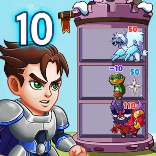 Hero Tower Wars - Merge Puzzle