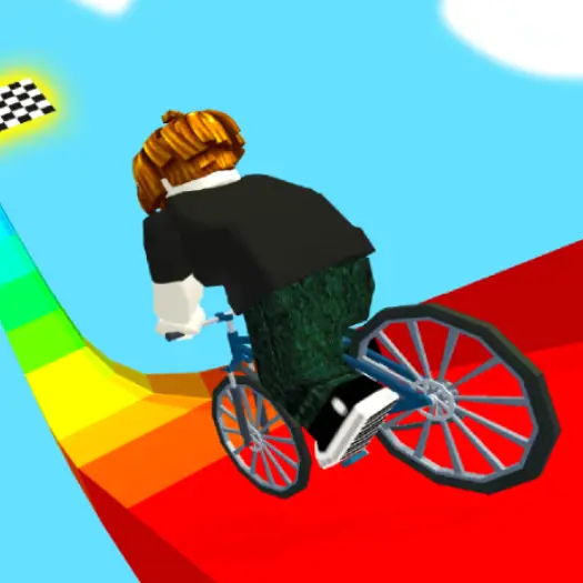 Obby but You're on a Bike  Play Online Free Browser Games