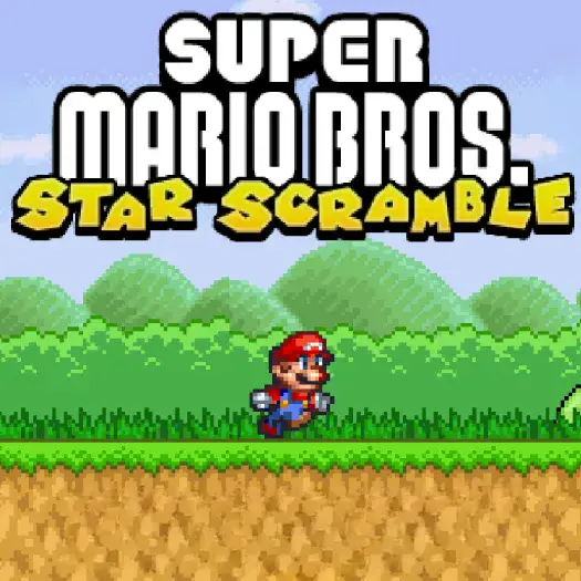 Super Mario Bros Star Scramble 