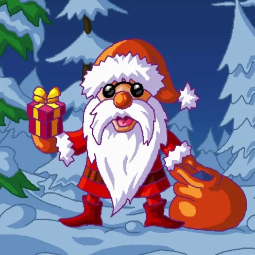 Santa Deep Freeze