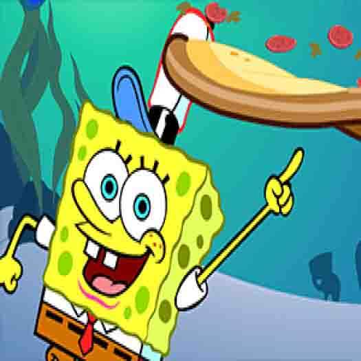 Spongebob Squarepants Pizza Toss